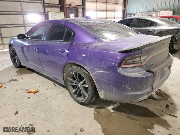 2018 Dodge Charger R/T with VIN 2C3CDXCT7JH290450, listed as a Copart auction lot 42595105 with 0 mi miles and Salvage Title. Bid and sale history available at carsss.com. Image 2.