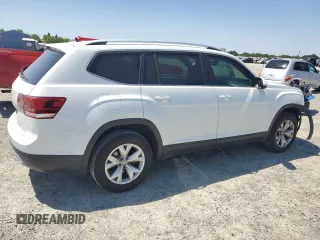 2019 Volkswagen Atlas S with VIN 1V2AP2CA8KC539269, listed as a Copart auction lot 56042985 with 93,320 mi miles and Salvage title. Bid and sale history available at DreamBid. Image 3.