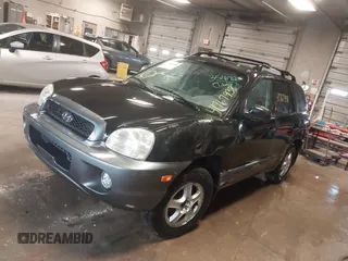 2003 Hyundai Santa Fe GLS with VIN KM8SC73D43U351672, listed as a IAAI auction lot 41767938 with 175,843 mi miles. Bid and sale history available at carsss.com. Image 2.