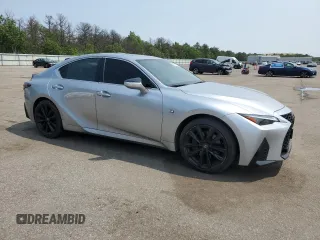 2023 Lexus IS 350 F Sport z VIN JTHGZ1E2XP5027982, wystawiony jako Copart lot #60744345 z przebiegiem 13 350 mil mil oraz Szkoda całkowita • Salvage title. Historia ofert i sprzedaży dostępna na DreamBid. Obrazek 4.
