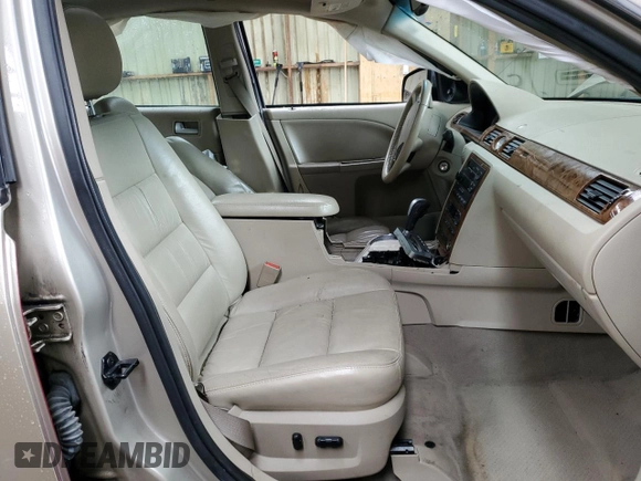 2005 Ford Five Hundred Limited with VIN 1FAHP25115G193839, listed as a Copart auction lot 50478204 with 0 mi miles and Non Repairable. Bid and sale history available at carsss.com. Image 7.