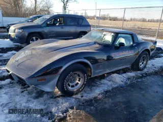 1978 Chevrolet Corvette z VIN 1Z87L8S408216, wystawiony jako Copart lot #41913715 z przebiegiem 61 929 mil mil oraz Czysty tytuł • Clean title. Historia ofert i sprzedaży dostępna na DreamBid. Obrazek 1.