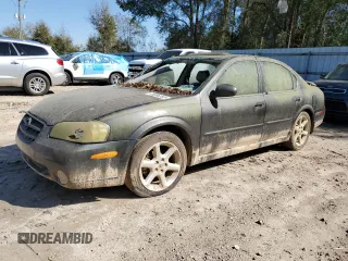 2002 Nissan Maxima GLE z VIN JN1DA31D22T412555, wystawiony jako Copart lot #48896355 z przebiegiem Nie podano mil oraz Czysty tytuł • Clean title. Historia ofert i sprzedaży dostępna na DreamBid. Obrazek 1.