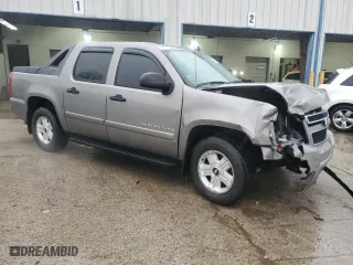 2007 Chevrolet Avalanche LTZ with VIN 3GNFK12337G237192, listed as a Copart auction lot 49678605 with 62,217 mi miles and Salvage Title. Bid and sale history available at carsss.com. Image 4.