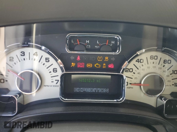 2013 Ford Expedition Limited с VIN 1FMJU1K58DEF02783, выставлен на аукционе Copart как лот 60091755 с пробегом 165 212 миль миль и Списание • Salvage title. История ставок и продаж доступна на DreamBid. Изображение 9.