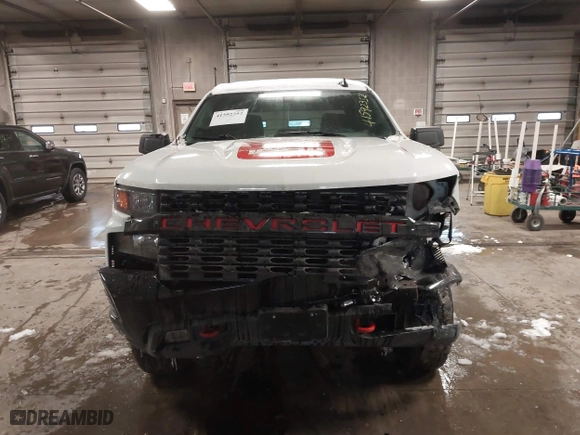 2019 Chevrolet Silverado 1500 Custom Trail Boss with VIN 3GCPYCEF6KG250539, listed as a IAAI auction lot 41592352 with 135,612 mi miles. Bid and sale history available at carsss.com. Image 12.