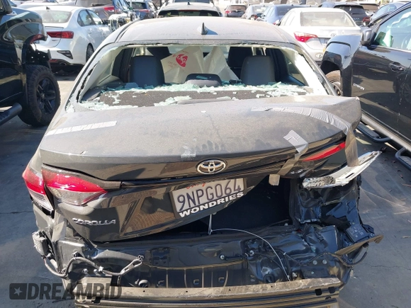 2024 Toyota Corolla LE with VIN 5YFB4MDE3RP195850, listed as a IAAI auction lot 42609039 with 3,061 mi miles and . Bid and sale history available at DreamBid. Image 12.