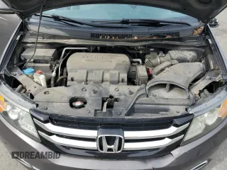 2015 Honda Odyssey Touring Elite with VIN 5FNRL5H95FB117971, listed as a Copart auction lot 52083475 with 82,626 mi miles and Salvage Title. Bid and sale history available at DreamBid. Image 12.