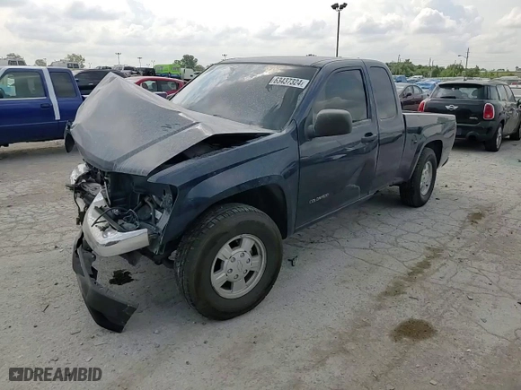 2004 Chevrolet Colorado LS Z85 with VIN 1GCCS198048165317, listed as a Copart auction lot 63437324 with 171,914 mi miles and Clean Title. Bid and sale history available at carsss.com. Image 10.