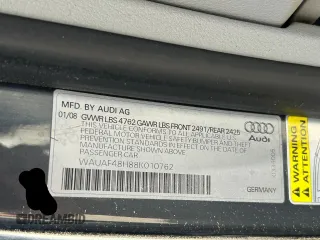 2008 Audi A4 2.0T с VIN WAUAF48H88K010762, выставлен на аукционе Copart как лот 61294655 с пробегом 90 341 миль миль и Чистый • Clean title. История ставок и продаж доступна на DreamBid. Изображение 10.