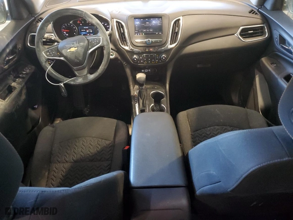 2023 Chevrolet Equinox LT with VIN 3GNAXUEG2PL102630, listed as a Copart auction lot 45298255 with 61,314 mi miles and Salvage Title. Bid and sale history available at carsss.com. Image 8.