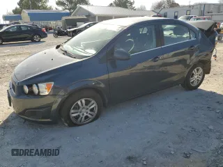 2015 Chevrolet Sonic LT with VIN 1G1JC5SG0F4202026, listed as a Copart auction lot 48083915 with 94,135 mi miles and Salvage Title. Bid and sale history available at DreamBid. Image 1.