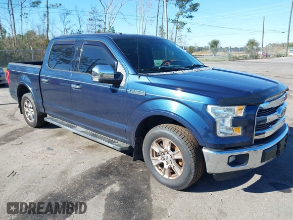2016 Ford F-150 XL with VIN 1FTEW1CF1GFA50942, listed as a IAAI auction lot 41242594 with Not Provided miles and . Bid and sale history available at DreamBid. Image 1.