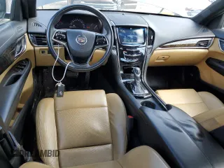 2014 Cadillac ATS Luxury RWD with VIN 1G6AB5RX4E0110961, listed as a Copart auction lot 50615165 with 80,089 mi miles and Salvage Title. Bid and sale history available at carsss.com. Image 8.