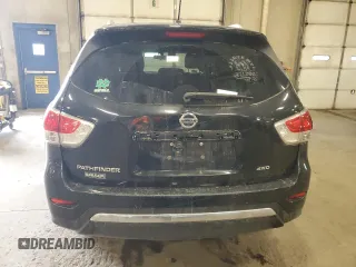 2015 Nissan Pathfinder SL z VIN 5N1AR2MM0FC712210, wystawiony jako Copart lot #57461895 z przebiegiem 136 886 mil mil oraz Szkoda całkowita • Salvage title. Historia ofert i sprzedaży dostępna na DreamBid. Obrazek 6.
