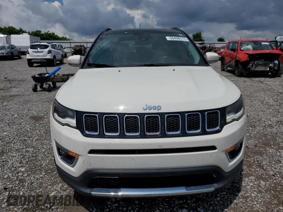 2017 Jeep Compass Limited z VIN 3C4NJDCB9HT688277, wystawiony jako Copart lot #56498515 z przebiegiem 76 960 mil mil oraz Szkoda całkowita • Salvage title. Historia ofert i sprzedaży dostępna na DreamBid. Obrazek 5.