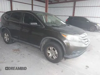 2013 Honda CR-V LX with VIN 5J6RM3H33DL034444, listed as a IAAI auction lot 41874582 with 283,328 mi miles. Bid and sale history available at carsss.com. Image 1.