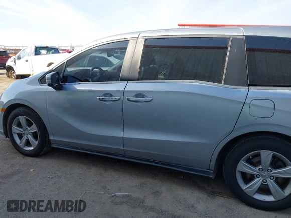 2019 Honda Odyssey EX-L with VIN 5FNRL6H79KB043145, listed as a IAAI auction lot 41569198 with 94,560 mi miles. Bid and sale history available at carsss.com. Image 14.