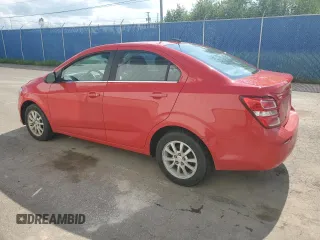 2017 Chevrolet Sonic LT with VIN 1G1JD5SH7H4168966, listed as a Copart auction lot 60683275 with 181,020 mi miles and Salvage title. Bid and sale history available at DreamBid. Image 2.