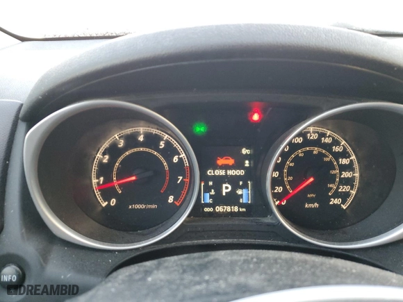 2015 Mitsubishi RVR GT with VIN 4A4AJ4AU6FE604067, listed as a Copart auction lot 74631874 with 67818 miles and Salvage Title. Bid and sale history available at carsss.com. Image 9.