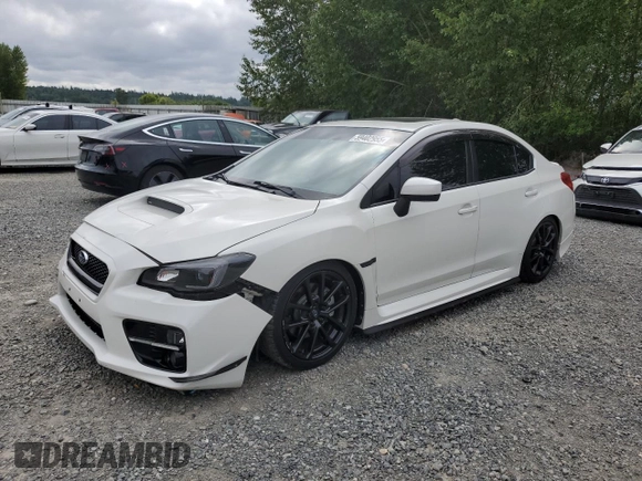 2015 Subaru WRX Premium with VIN JF1VA1F61F9820747, listed as a Copart auction lot 59402955 with 64,830 mi miles and Salvage title. Bid and sale history available at DreamBid. Image 1.