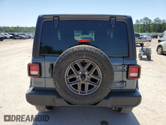2024 Jeep Wrangler Sport S с VIN 1C4PJXAG8RW352284, выставлен на аукционе Copart как лот 52002625 с пробегом 1 403 миль миль и Списание • Salvage title. История ставок и продаж доступна на DreamBid. Изображение 6.