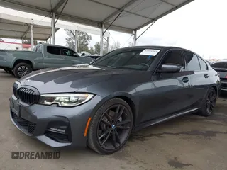 2019 BMW 3 Series 330i with VIN WBA5R1C56KAK07317, listed as a IAAI auction lot 42034264 with 43,448 mi miles and . Bid and sale history available at DreamBid. Image 2.