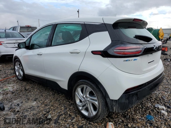 2022 Chevrolet Bolt EV 1LT with VIN 1G1FW6S01N4114977, listed as a Copart auction lot 72874832 with 9,921 mi miles. Bid and sale history available at carsss.com. Image 2.