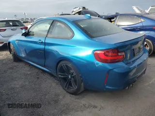 2017 BMW M2 with VIN WBS1H9C38HV887314, listed as a Copart auction lot 74623024 with 0 mi miles and Salvage Title. Bid and sale history available at carsss.com. Image 2.