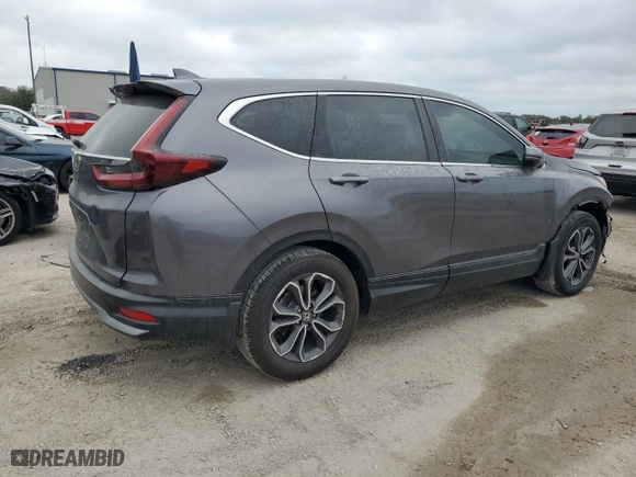 2020 Honda CR-V EX with VIN 2HKRW1H53LH423805, listed as a Copart auction lot 44929805 with 111,560 mi miles and Non Repairable. Bid and sale history available at carsss.com. Image 3.