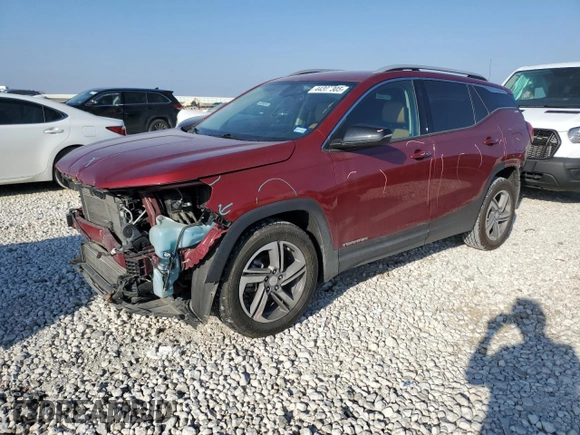 2018 GMC Terrain SLT with VIN 3GKALPEV1JL351016, listed as a Copart auction lot 44307305 with 113,375 mi miles and Salvage Title. Bid and sale history available at DreamBid. Image 1.