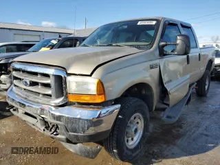2001 Ford F-350 XL z VIN 1FTSW31F71ED32775, wystawiony jako Copart lot #88965095 z przebiegiem 138 777 mil mil oraz Szkoda całkowita • Salvage title. Historia ofert i sprzedaży dostępna na DreamBid. Obrazek 1.