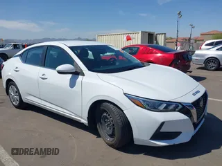2021 Nissan Sentra S with VIN 3N1AB8BV5MY288151, listed as a IAAI auction lot 41990890 with 55,935 mi miles and . Bid and sale history available at DreamBid. Image 1.