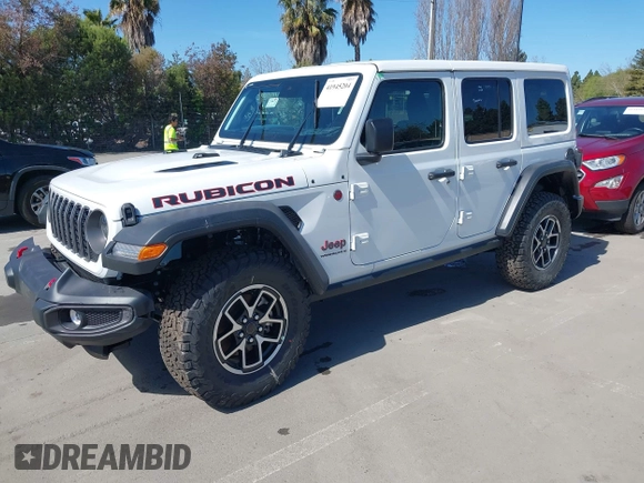 2025 Jeep Wrangler Rubicon with VIN 1C4PJXFN9SW523685, listed as a IAAI auction lot 41945204 with 24 mi miles and . Bid and sale history available at DreamBid. Image 17.