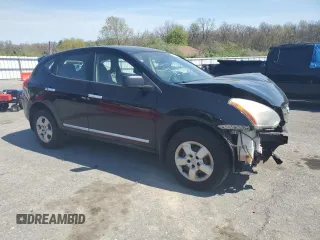 2012 Nissan Rogue S with VIN JN8AS5MV9CW420136, listed as a Copart auction lot 54349665 with 67,076 mi miles and Salvage Title. Bid and sale history available at DreamBid. Image 4.