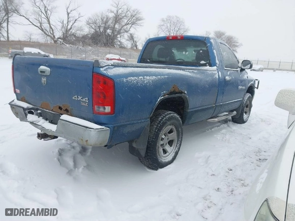 2005 Dodge Ram 1500 SLT with VIN 1D7HU16D95J602636, listed as a IAAI auction lot 41559749 with 193,899 mi miles. Bid and sale history available at carsss.com. Image 4.