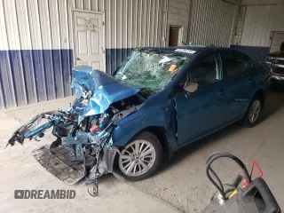 2018 Subaru Impreza Premium z VIN 4S3GKAD67J3622608, wystawiony jako Copart lot #63739375 z przebiegiem Nie podano mil oraz Szkoda całkowita • Salvage title. Historia ofert i sprzedaży dostępna na DreamBid. Obrazek 1.