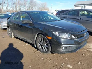 2019 Honda Civic Sedan EX with VIN JHMFC1F31KX007184, listed as a IAAI auction lot 41466241 with 81,159 mi miles. Bid and sale history available at carsss.com. Image 1.