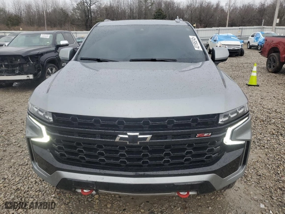 2023 Chevrolet Tahoe Z71 with VIN 1GNSKPKD3PR279324, listed as a Copart auction lot 43195245 with 36,546 mi miles and Salvage Title. Bid and sale history available at carsss.com. Image 5.