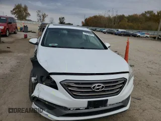 2017 Hyundai Sonata Sport with VIN 5NPE34AF2HH592961, listed as a Copart auction lot 77575494 with 77,318 mi miles and Salvage Title. Bid and sale history available at DreamBid. Image 5.