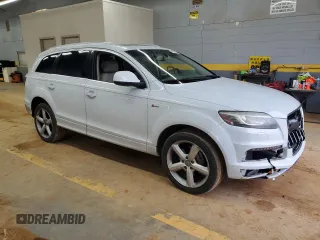 2014 Audi Q7 3.0T S line Prestige with VIN WA1DGAFE6ED020219, listed as a Copart auction lot 44638495 with 121,047 mi miles and Salvage Title. Bid and sale history available at carsss.com. Image 4.