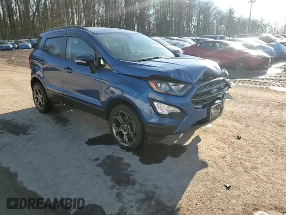 2018 Ford EcoSport SES z VIN MAJ6P1CL6JC189860, wystawiony jako Copart lot #44791845 z przebiegiem 92 069 mil mil oraz Szkoda całkowita • Salvage title. Historia ofert i sprzedaży dostępna na DreamBid. Obrazek 14.