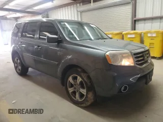 2013 Honda Pilot EX-L with VIN 5FNYF3H50DB027628, listed as a Copart auction lot 45904115 with 113,939 mi miles and Salvage Title. Bid and sale history available at DreamBid. Image 4.