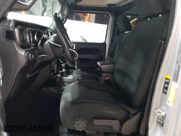 2022 Jeep Gladiator Sport S with VIN 1C6HJTAG5NL117583, listed as a Copart auction lot 51912425 with 69,739 mi miles and Salvage title. Bid and sale history available at DreamBid. Image 7.