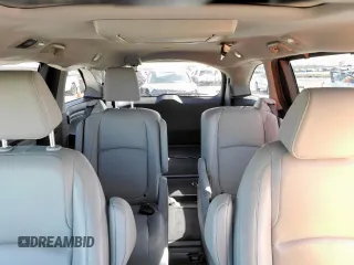 2018 Honda Odyssey EX-L with VIN 5FNRL6H76JB054750, listed as a Copart auction lot 49651795 with 55,451 mi miles and Salvage Title. Bid and sale history available at carsss.com. Image 10.