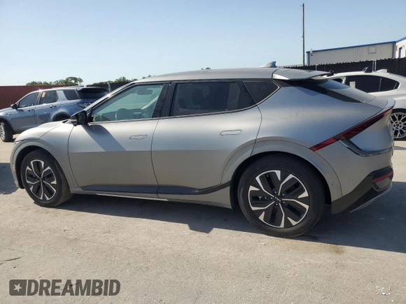 2024 Kia EV6 GT-Line z VIN KNDC44LA6R5202841, wystawiony jako Copart lot #57298405 z przebiegiem 18 mil mil oraz Szkoda całkowita • Salvage title. Historia ofert i sprzedaży dostępna na DreamBid. Obrazek 2.