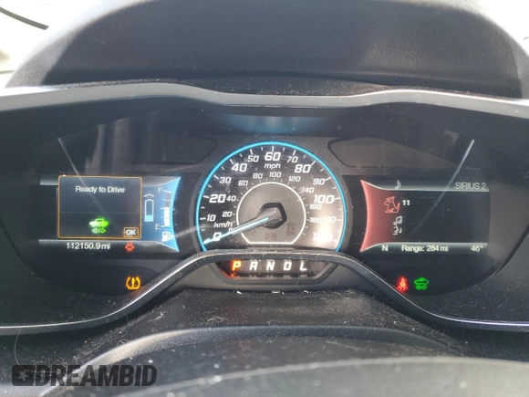 2016 Ford C-Max Energi SEL with VIN 1FADP5CU1GL111227, listed as a Copart auction lot 79099573 with 112,150 mi miles. Bid and sale history available at carsss.com. Image 9.