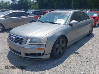 2004 Audi A8 with VIN WAUML44E74N015221, listed as a IAAI auction lot 42729148 with 165,725 mi miles and . Bid and sale history available at DreamBid. Image 2.