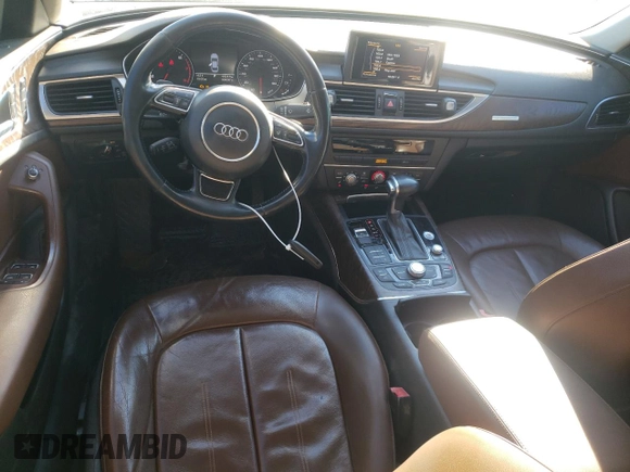 2015 Audi A6 2.0T Premium with VIN WAUFFAFCXFN028560, listed as a Copart auction lot 76921644 with 160,097 mi miles and Clean Title. Bid and sale history available at carsss.com. Image 8.