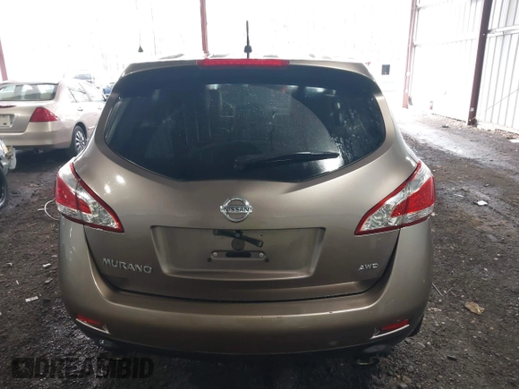 2012 Nissan Murano SV with VIN JN8AZ1MW9CW229619, listed as a IAAI auction lot 41943400 with 124,198 mi miles and . Bid and sale history available at carsss.com. Image 16.